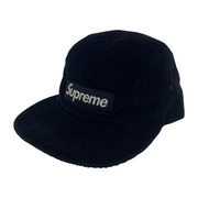 Supreme Corduroy Camp Cap ブラック