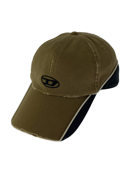 DIESEL ダメージ加工CAP ベージュ