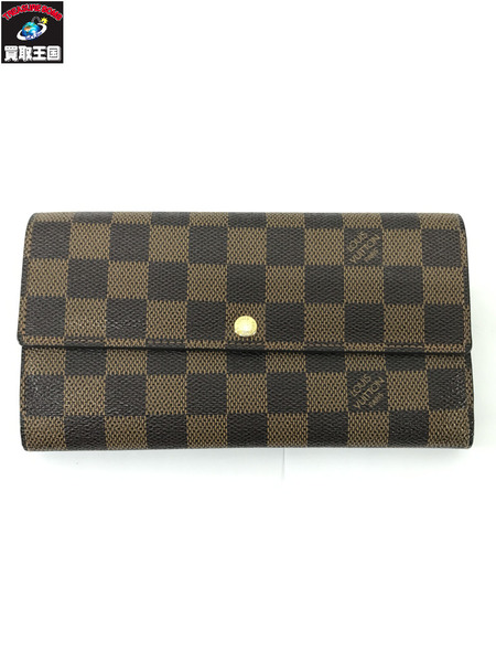 LV/ポルトフォイユ・サラ 旧型/ダミエ(・エベヌ)