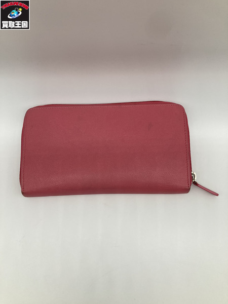 CHANEL シャネル キャビアスキン 長財布 ピンク