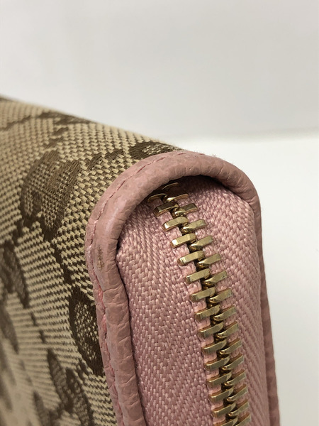 GUCCI/グッチ　長財布 GG ジップウォレット