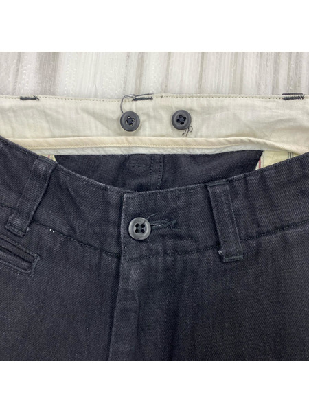 Master&co. コットンツイルパンツ XS ブラック[値下]