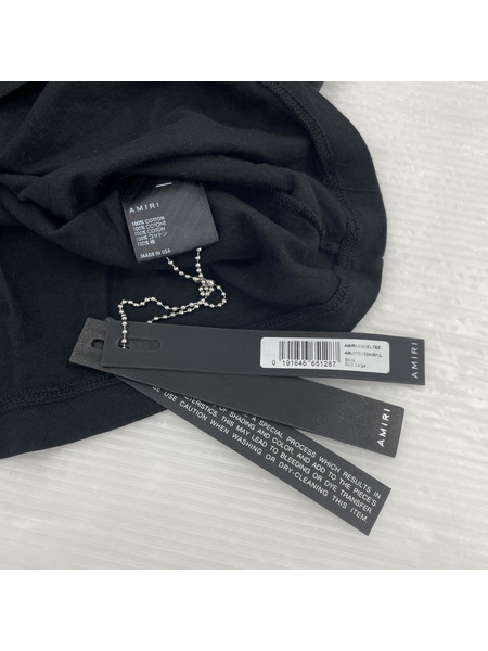AMIRI 24SS ANGEL TEE プリントTee L ブラック