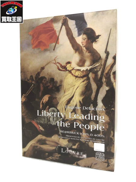 BE＠RBRICK LOUVRE 100%&400% ウジェーヌ・ドラクロワ 民衆を導く自由の女神