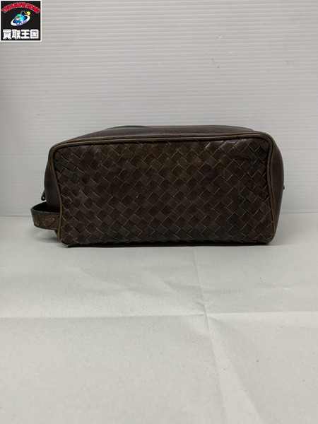 その他バッグ Bottega Veneta イントレチャート セカンドバッグ 茶