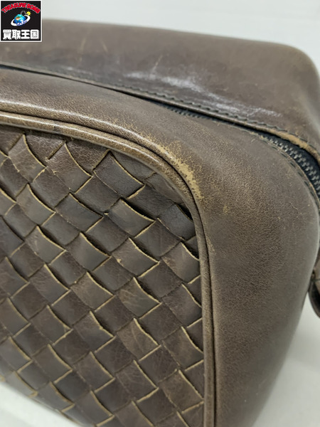 その他バッグ Bottega Veneta イントレチャート セカンドバッグ 茶