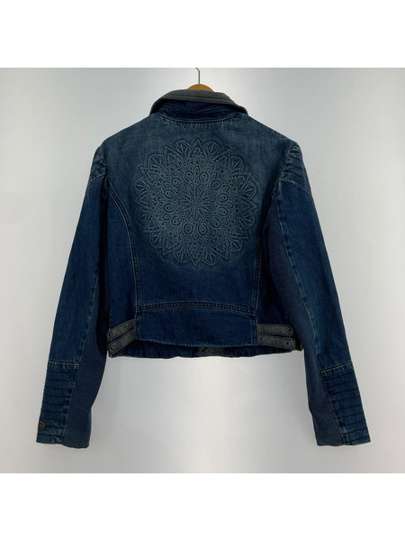 Desigual ライダース デニムダブルライダース 38 IND