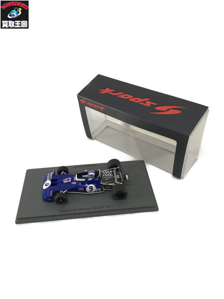 39.スパーク 1/43 Tyrrell 002 Winner US GP 1971 #9