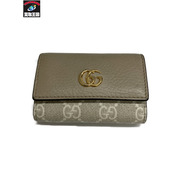 GUCCI GGマーモント レザー 6連キーケース