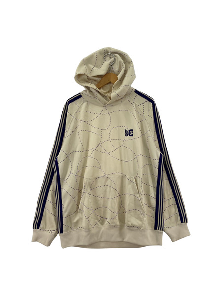 Needles DC SHOES Track Hoody パーカー 白紫 L