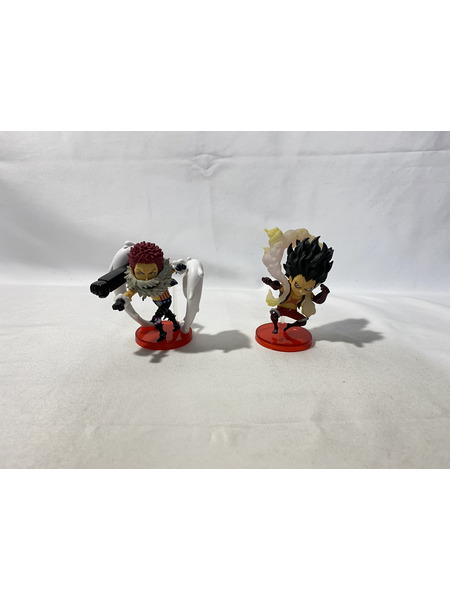 ワールドコレクタブルフィギュア ルフィ＆カタクリ