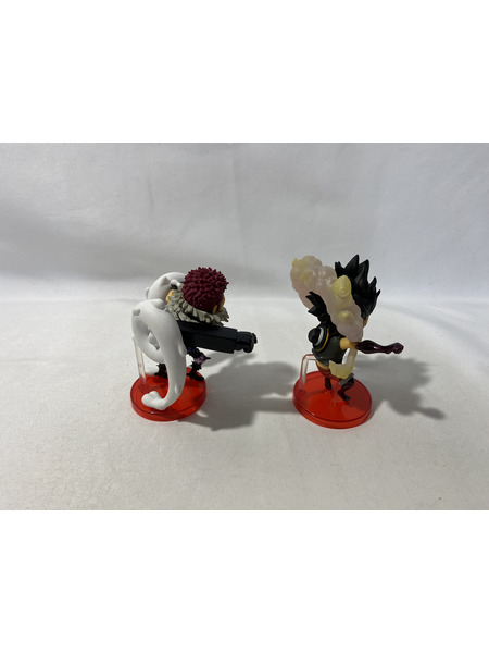 ワールドコレクタブルフィギュア ルフィ＆カタクリ