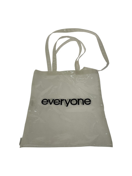 everyone TEMBEA remix pvc bag ホワイト