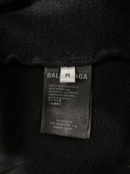 BALENCIAGA プルオーバーパーカ M ブラック