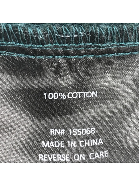 Bronze 刺繍 コーデュロイパンツ グリーン (M)[値下]