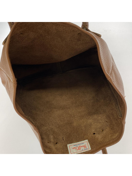 トートバッグ YOUNG & OLSEN トートバッグ 茶[値下]