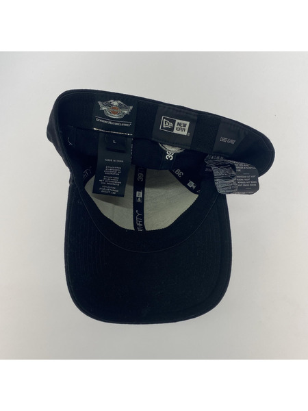 NEW ERA×Harley-Davidson キャップ BLK