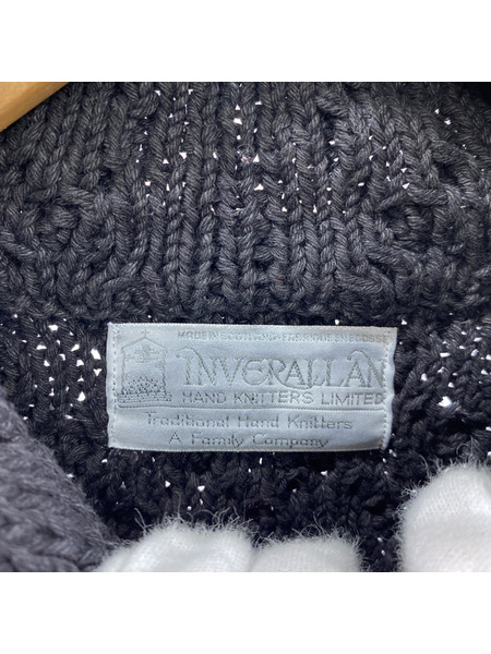 INVERALLAN ニット・セーター パーカー 黒[値下]