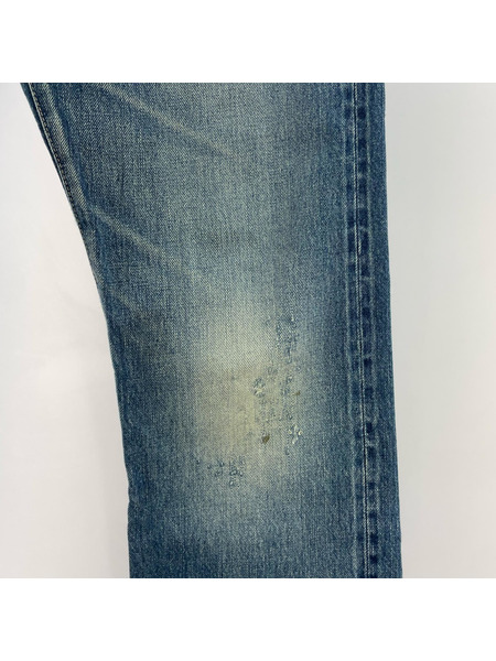 HYSTERIC GLAMOUR デニム・ジーンズ ストレートデニムパンツ スタッツ