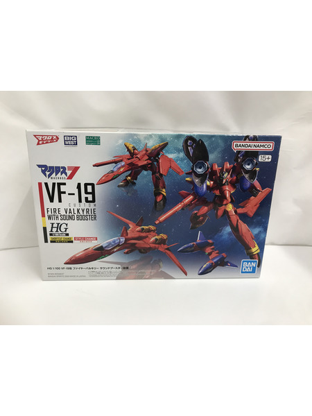 1/100 HG VF-19改 ファイヤーバルキリー サウンドブースター装備