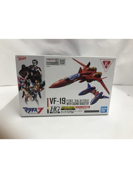 1/100 HG VF-19改 ファイヤーバルキリー サウンドブースター装備