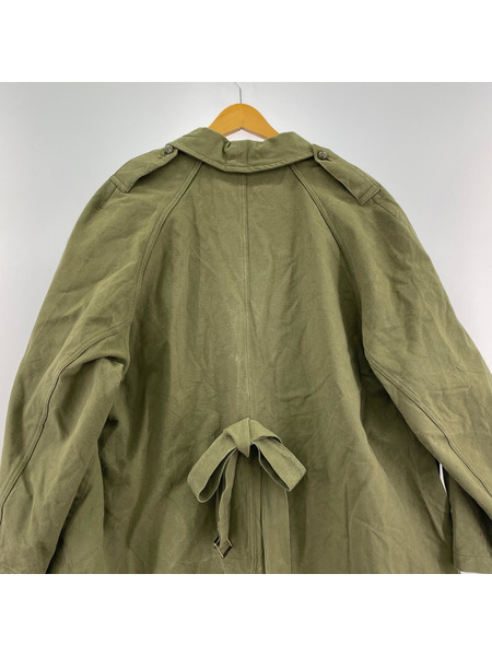 ミリタリージャケット フランス軍 モーターサイクルコート 緑