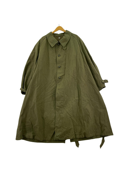 ミリタリージャケット フランス軍 モーターサイクルコート 緑