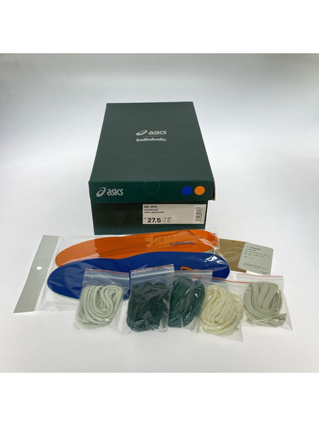 ballaholic × Asics Gel-NYC  Jewel Gree n/Ivory  ローカットスニーカー 2