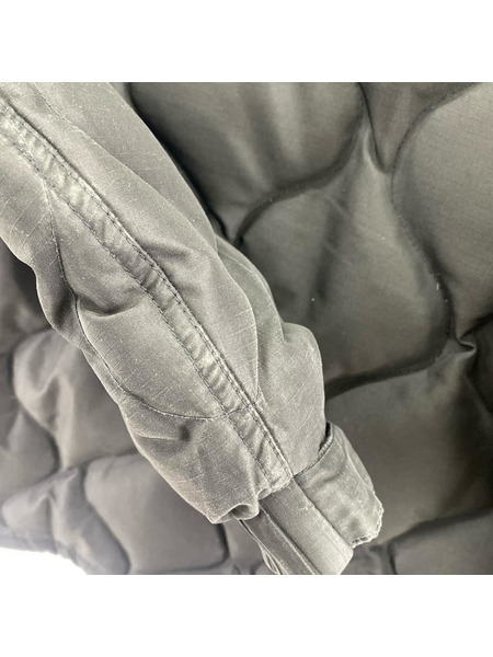 STUSSY ダウンジャケット old stussy キルティングダウンジャケット 黒