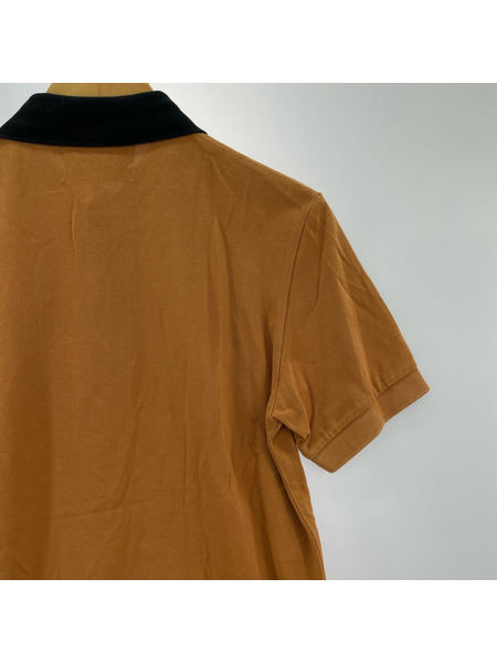RAF SIMONS ポロシャツ × FRED PERRY 茶色 (36)
