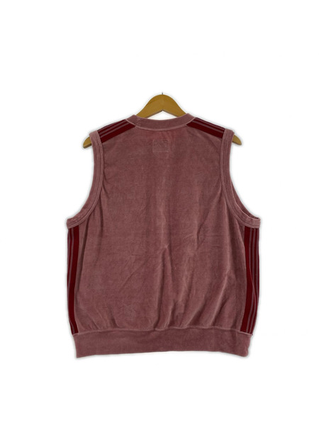 Needles タンクトップ SLEEVELESS TRACK CREW NECK SHIRT