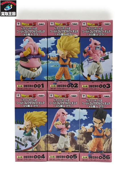 WCF ドラゴンボールZ　VS魔人ブウ 全６種セット　dragon ball z　VS Majin Buu all 6 types set