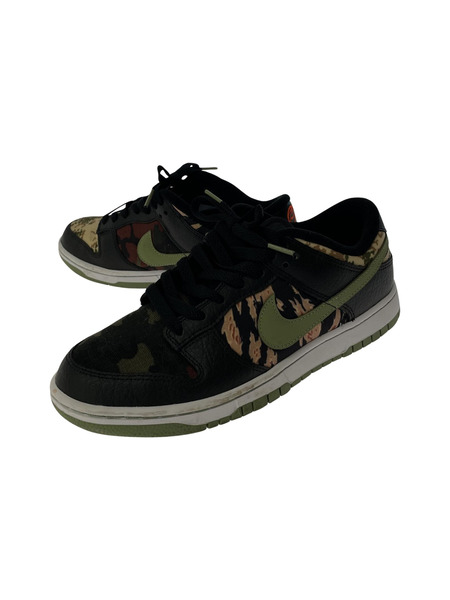 NIKE DUNK LOW SE BLACK MULTI CAMO (26.0)