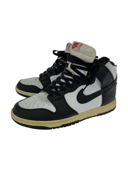 Nike Dunk High/Black and White/26.0cm