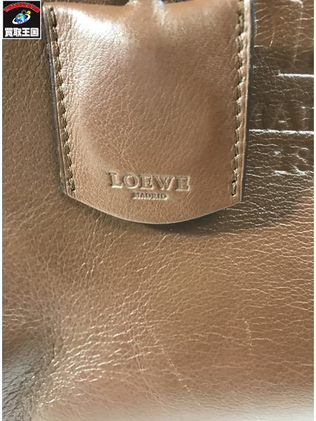 LOEWE ヘリテージレオ トートバッグ