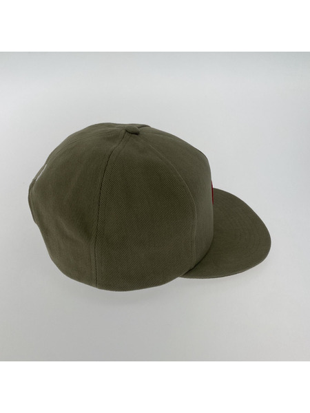 Supreme 24SS Twill Patch 5-Panel カーキ