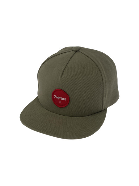 Supreme 24SS Twill Patch 5-Panel カーキ