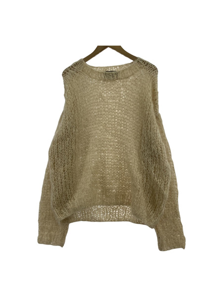 UNUSED ニット・セーター Mohair pullover knit