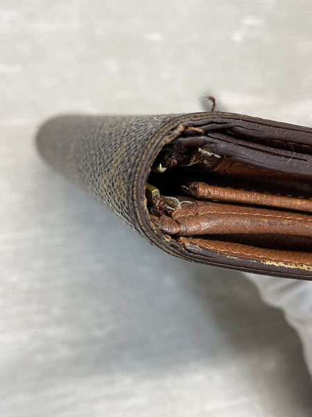 LOUIS VUITTON モノグラム ポルトモネ ビエ トレゾール M61730 RA0978