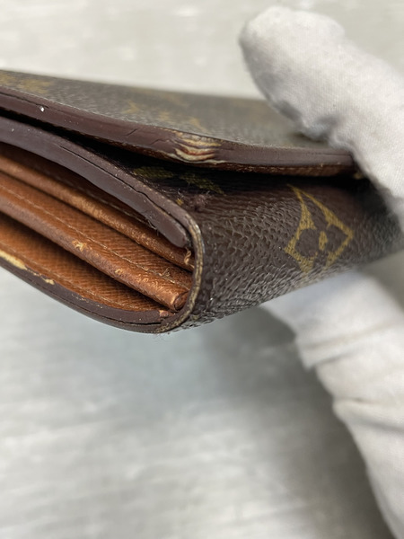 LOUIS VUITTON モノグラム ポルトモネ ビエ トレゾール M61730 RA0978