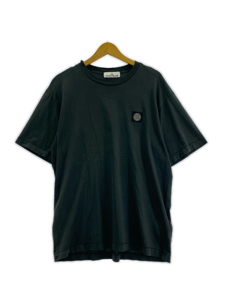STONE ISLAND 半袖Tシャツ・カットソー 胸ロゴ Tee チャコールグレー Ｌ