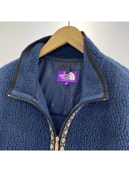 THE NORTH FACE PURPLE LABEL POLARTEC FIELD PULLOVER(S)ラベンダ