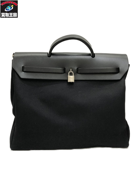 HERMES エールバッグ BLK ※金具欠品