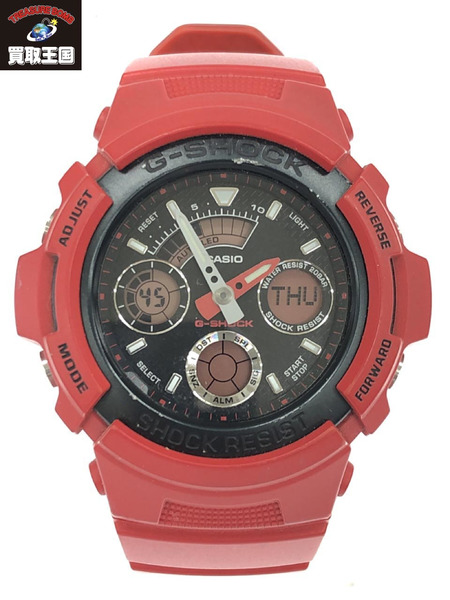 g-shock aw 591red REDMAN 新品未使用 電池切れ | gulatilaw.com