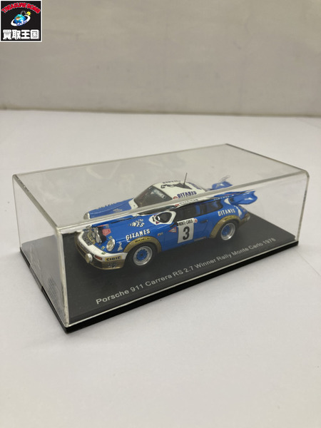 スパーク ポルシェ911 カレラRS 2.7 ウィナーラリーモンテカルロ 1/43[値下]