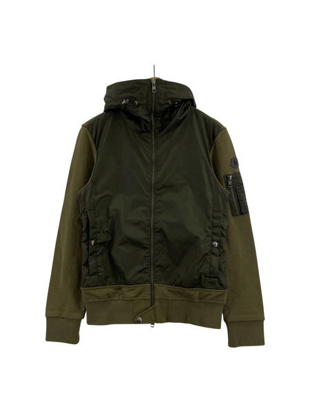 MONCLER ジャケット MAGLIAジップパーカー/カーキ