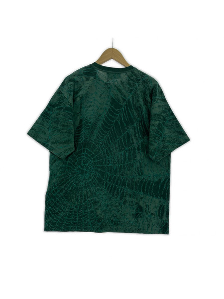 Supreme×STONE ISLAND 23AW NEW Spiderweb Tee サイズM グリーン