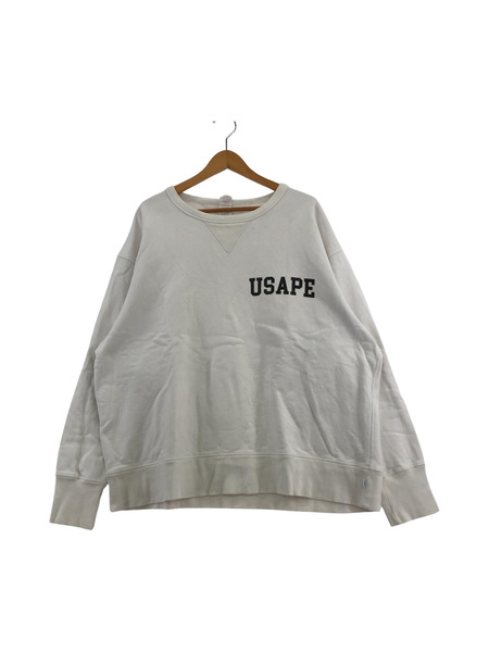 SAPeur USAPE L/S スウェット 2XL WHT