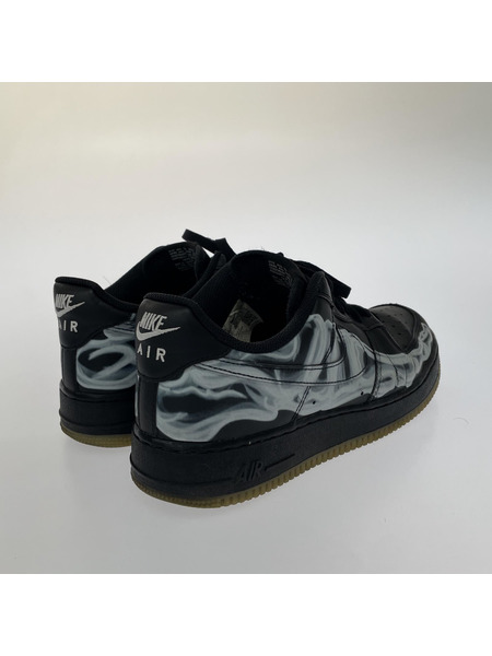 NIKE AIR FORCE 1 LOW BLACK SKELETON BQ7541-001