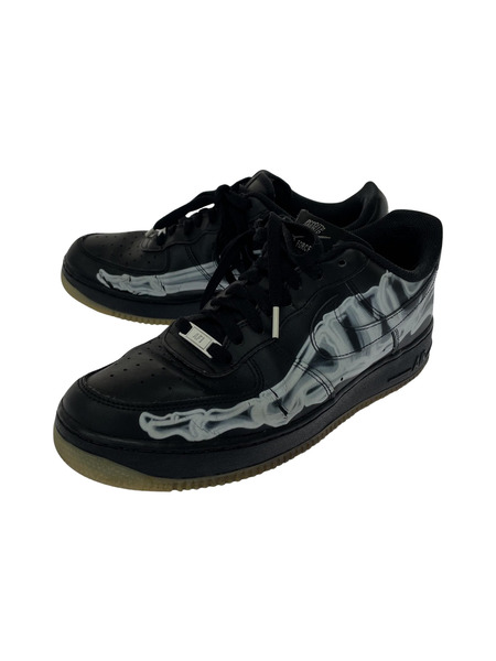 NIKE AIR FORCE 1 LOW BLACK SKELETON BQ7541-001